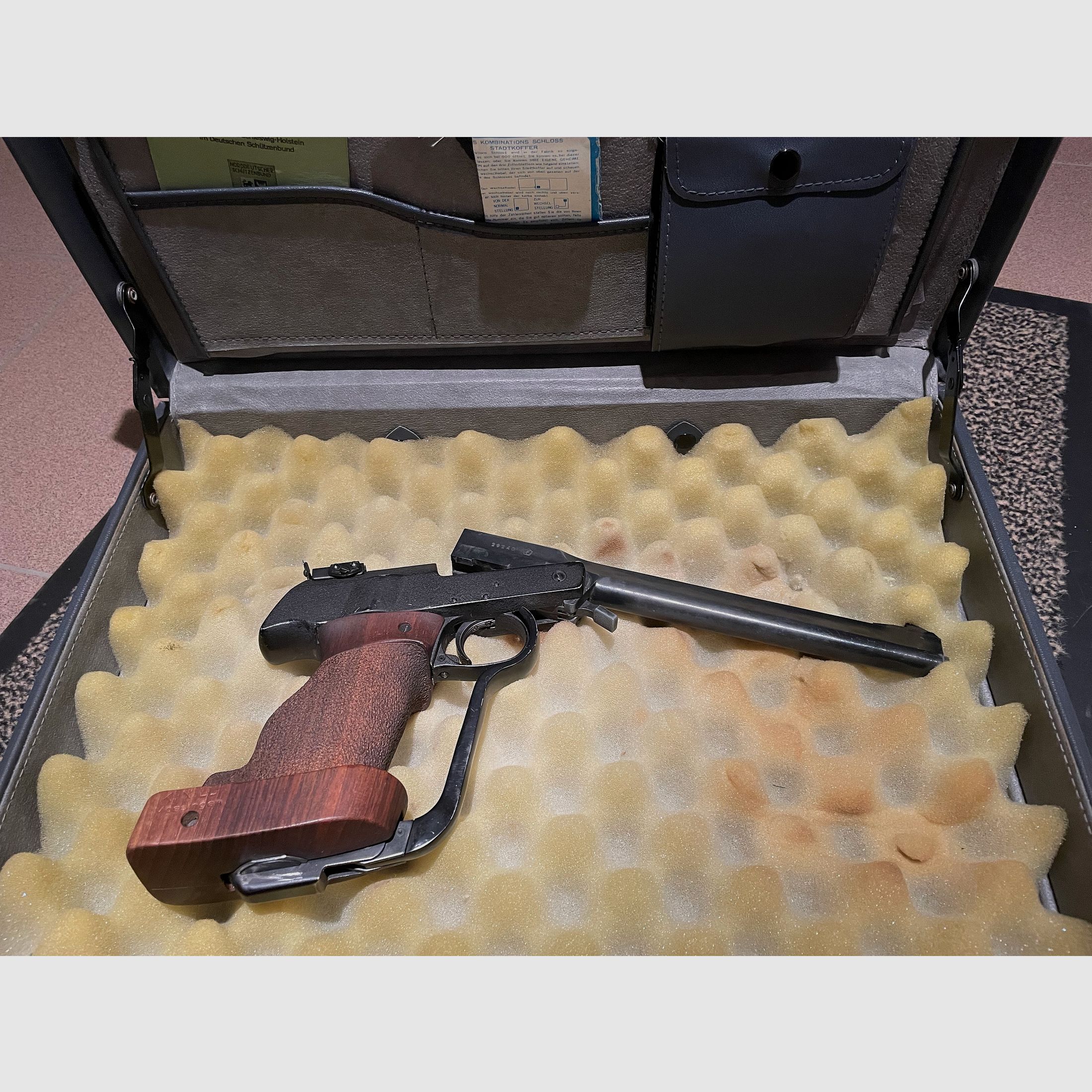 Pistola de aire comprimido Carl Walther LP Mod.3