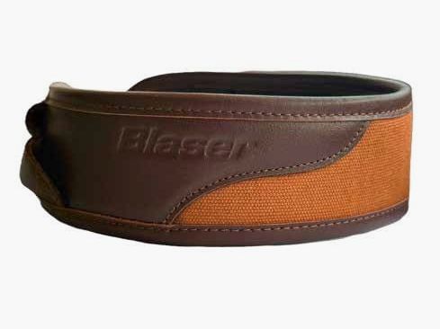 Cinghia per fucile Blaser in tela/pelle