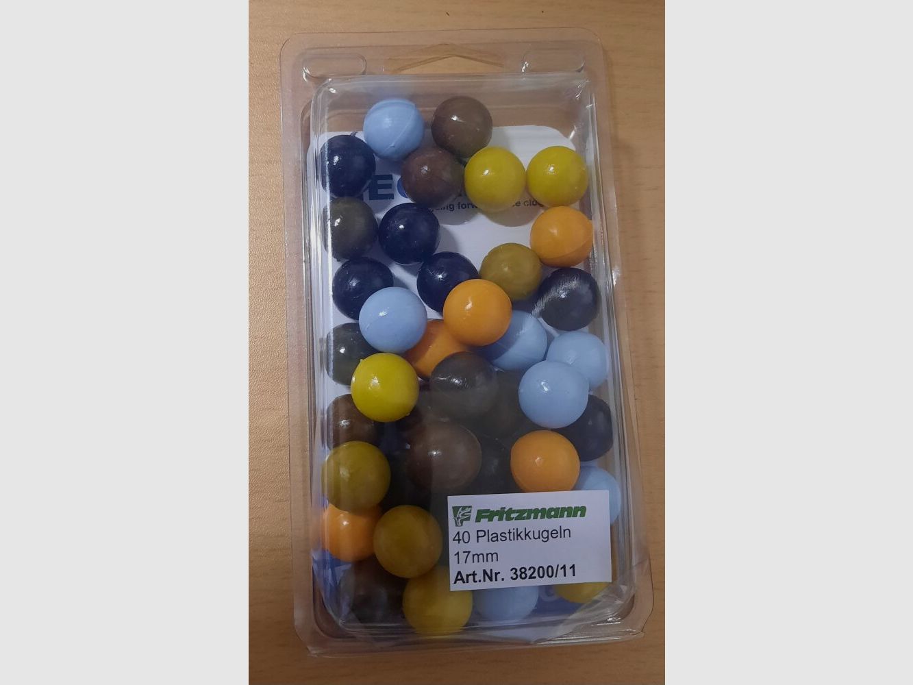 Fritzmann Plastikkugeln 17mm
