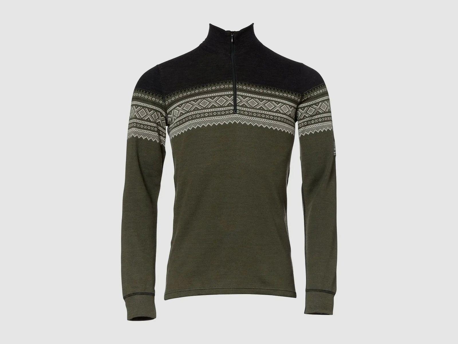 aclima Pullover DesignWool Marius Mock Neck Zip nordmarka