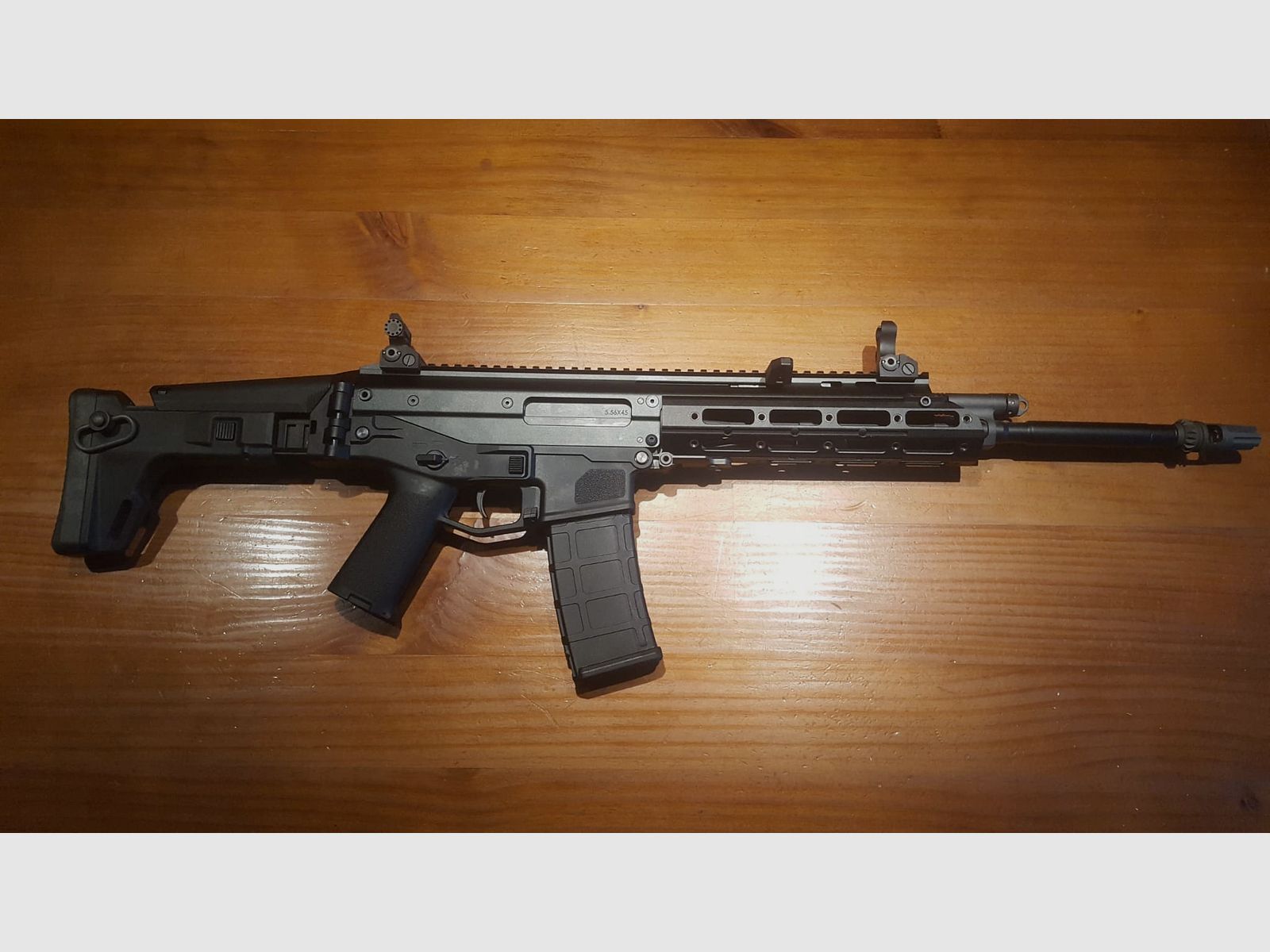 Wei-ETech MSK Open-Bolt Gas-Blow-Back 6mm BB schwarz.