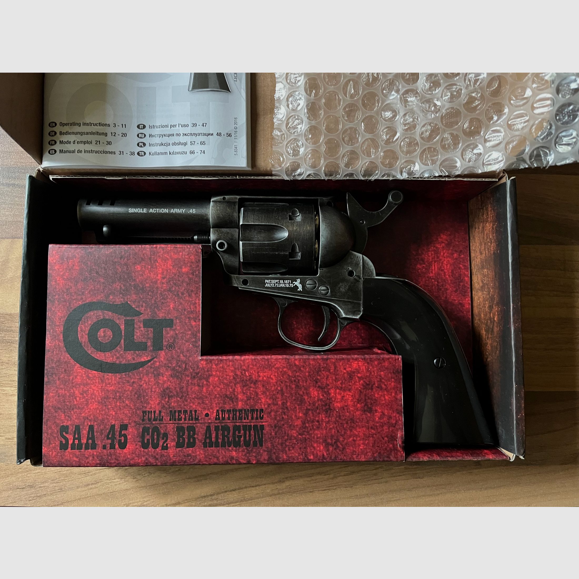 COLT SAA 3 pulgadas CO2 Umarex