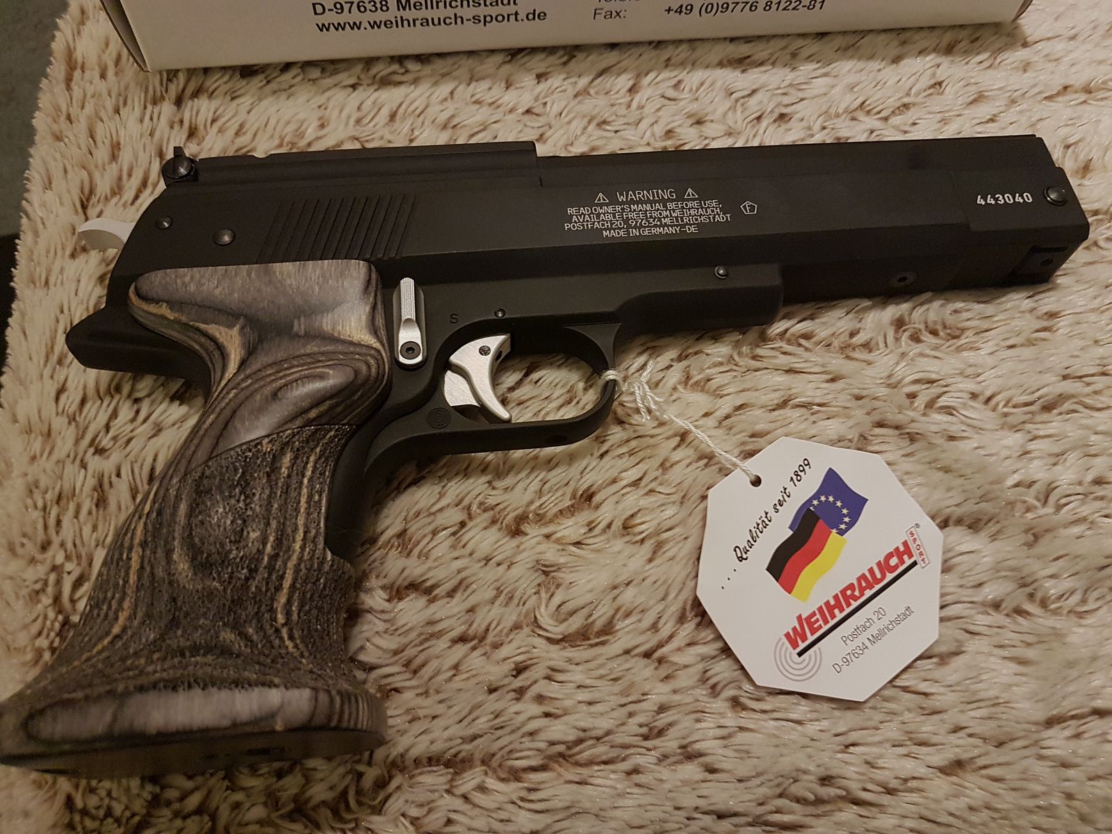 Weihrauch HW45 Black Star 4,5 mm