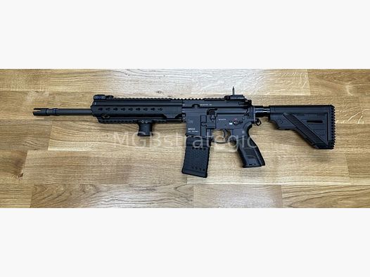 Heckler & Koch MR223 A3 Slim-Line 14,5" canon - carabine semi-automatique .223Rem version civile H&K G38 avec mises à niveau G38 G95K / HK416 H&K 416 / MR 223 A3