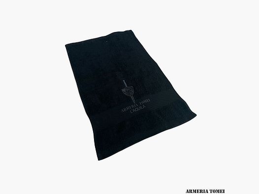 REINIGUNGSMATTE LOGO ARMERIA TOMEI 50cm x 30cm -SCHWARZ