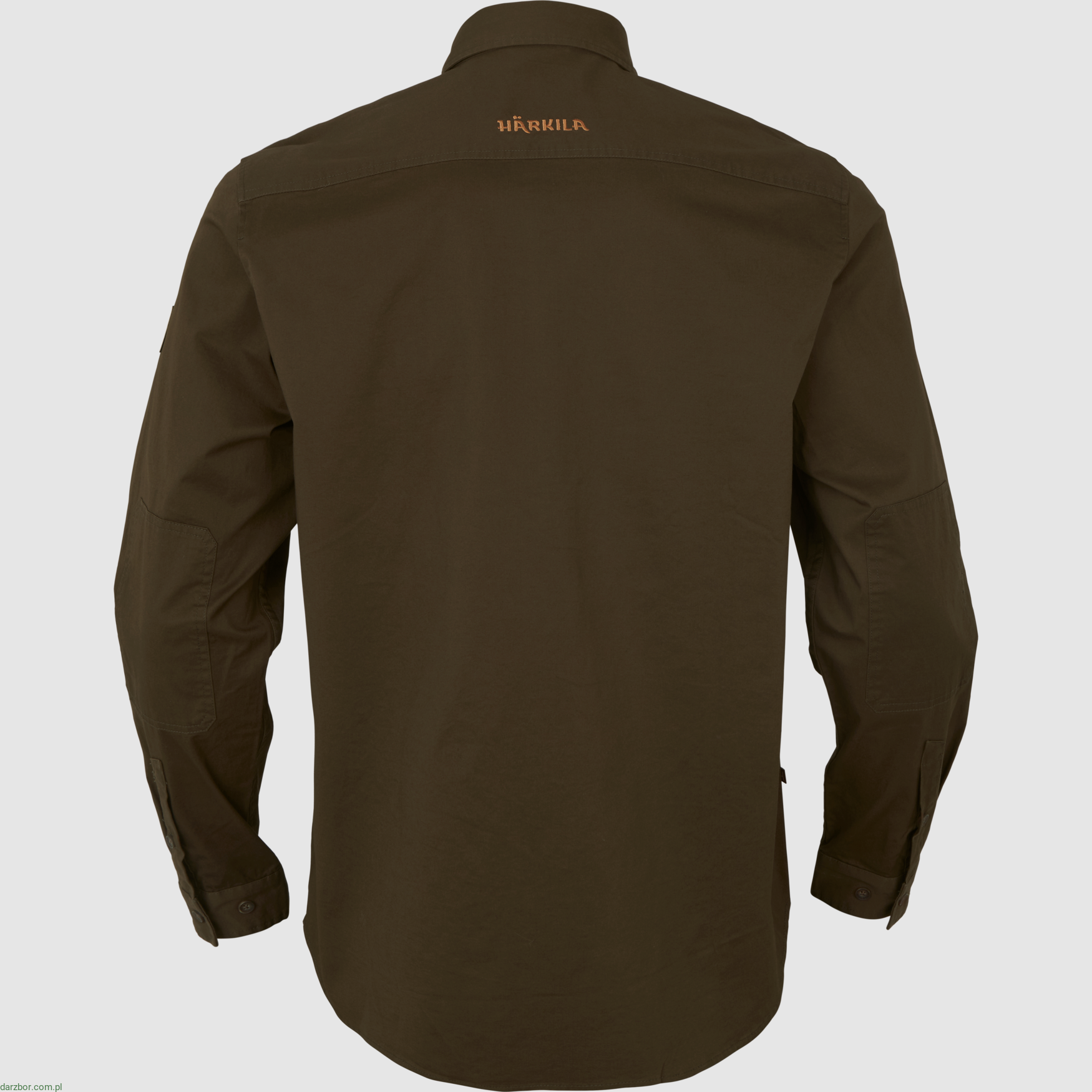 HARKILA Baumwollhemd TRYM SKJORTE L/S willow green, Bild 2 von 4