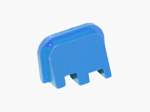 CZ P-10 Slide Plug Alluminio Blu