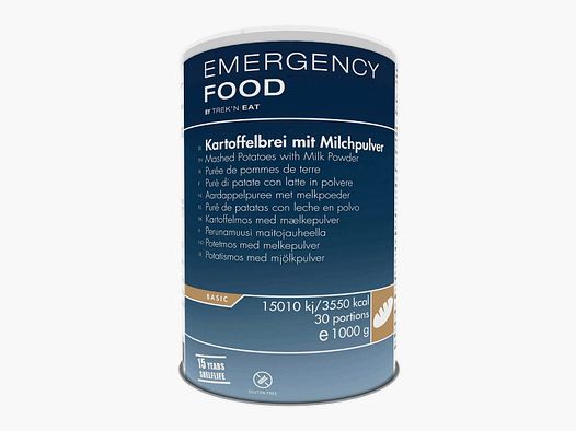 TREK'N EAT EMERGENCY FOOD Kartoffelbrei mit Milchpulver - 1.000 g