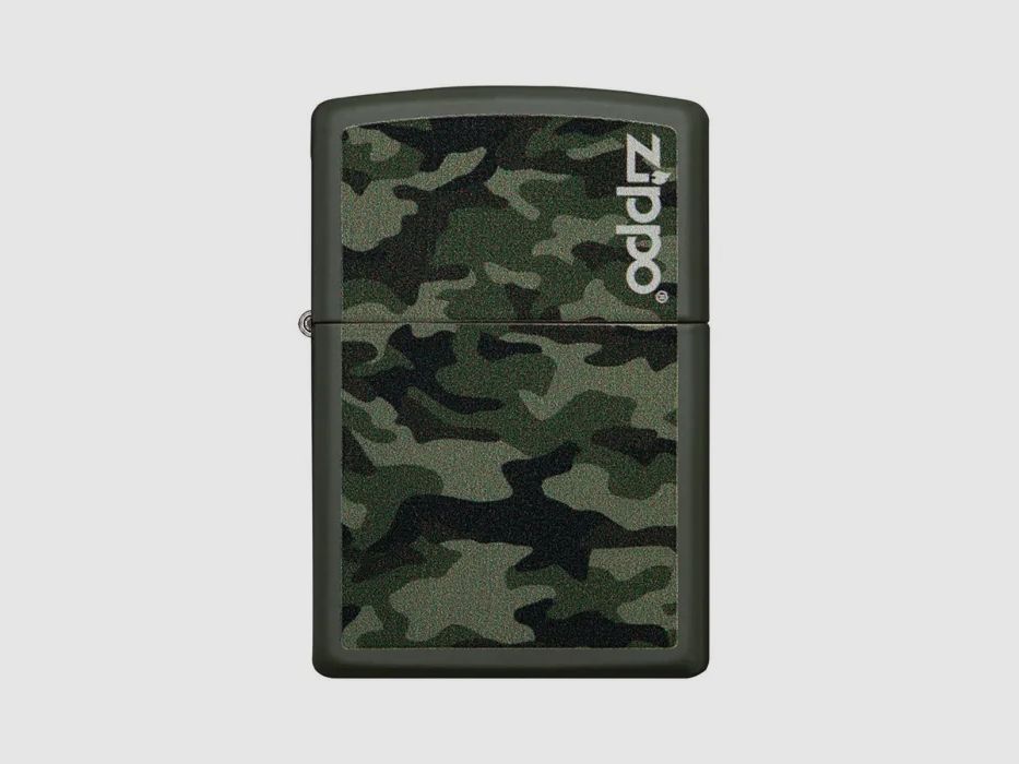 Zippo benzineaansteker camouflage