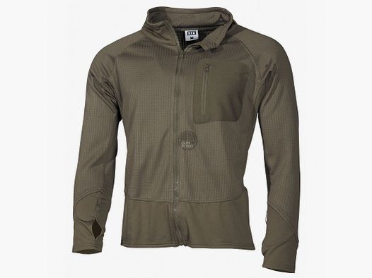 US Unterziehjacke, "Tactical",oliv - Gre: M