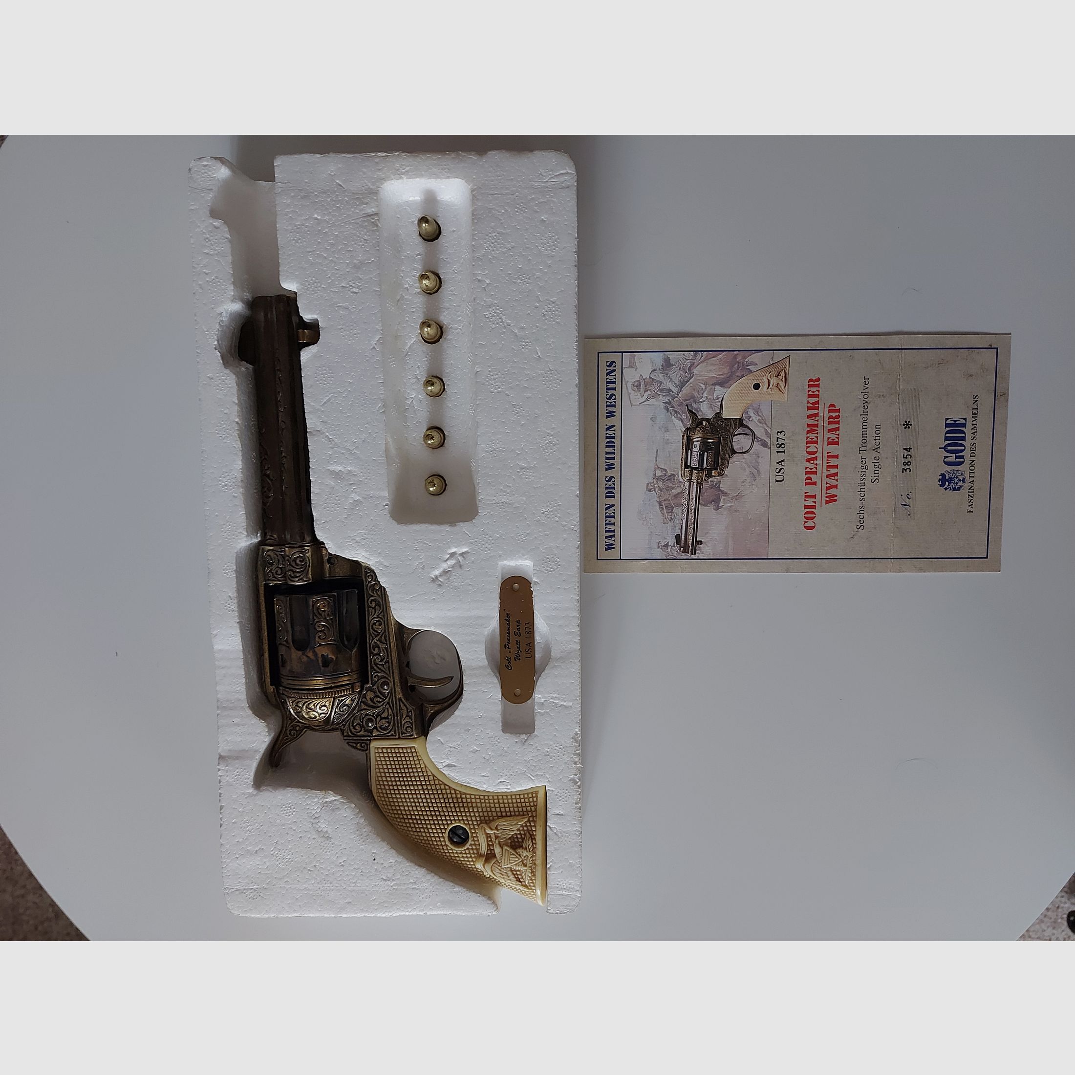 Colt PEACEMARKER WYATT EARP 1873 Dekowaffe