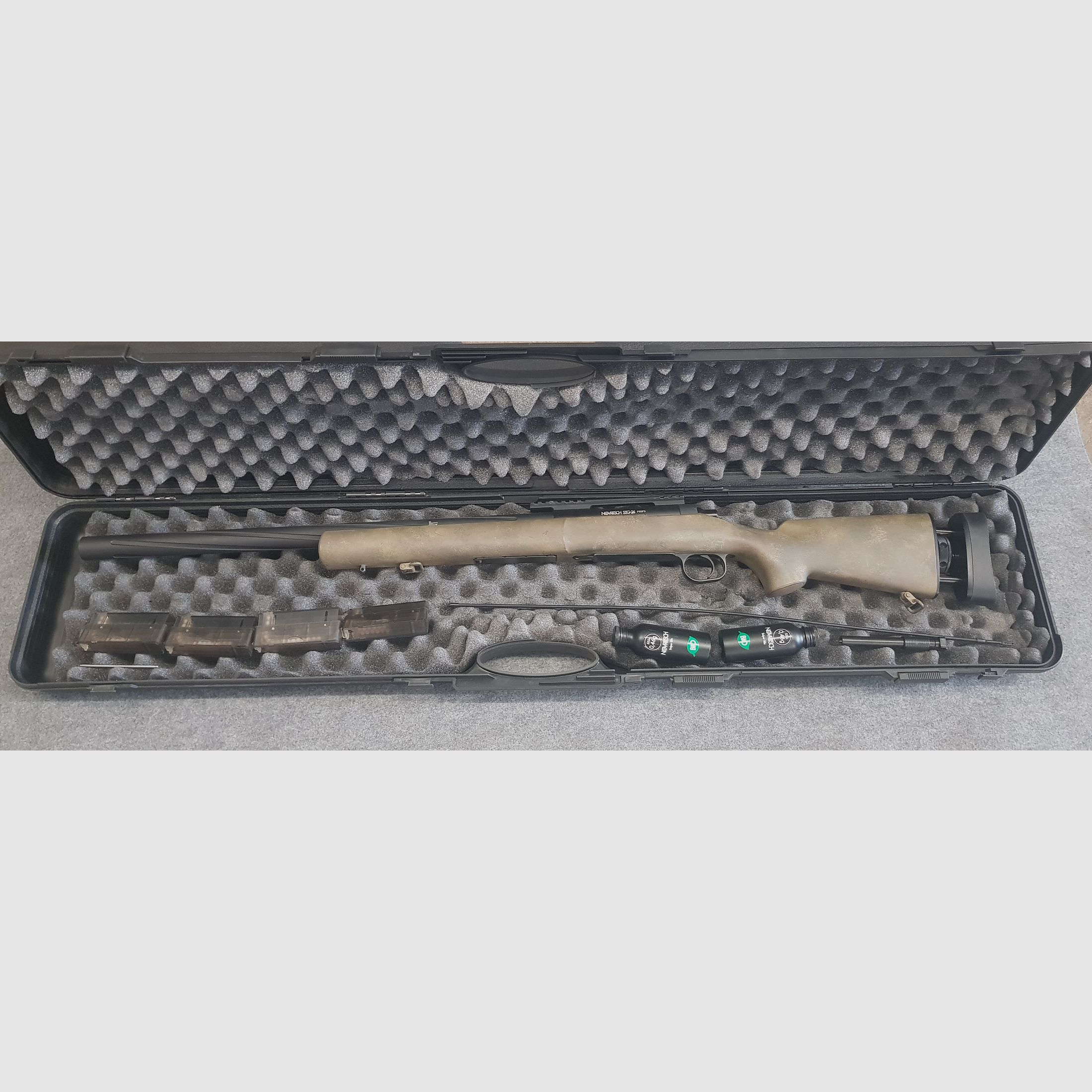 Fusil de sniper Novritsch SSG24 à ressort Softair à partir de 18 ans 6mm BB