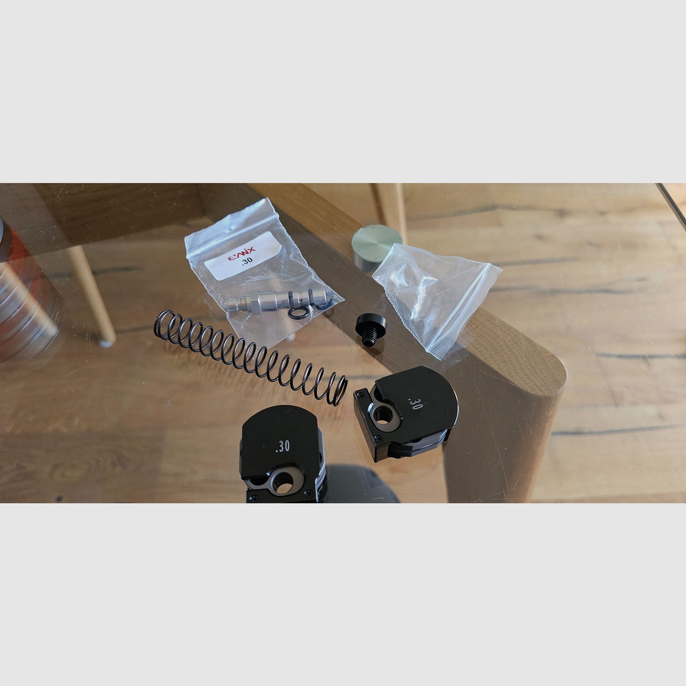 Evanix Max Air II .30 (7.62 mm) PCP air rifle set – GoGun (F-mark) + Element Optics + Sportsmatch + Schalock + accessories (incl. invoice)