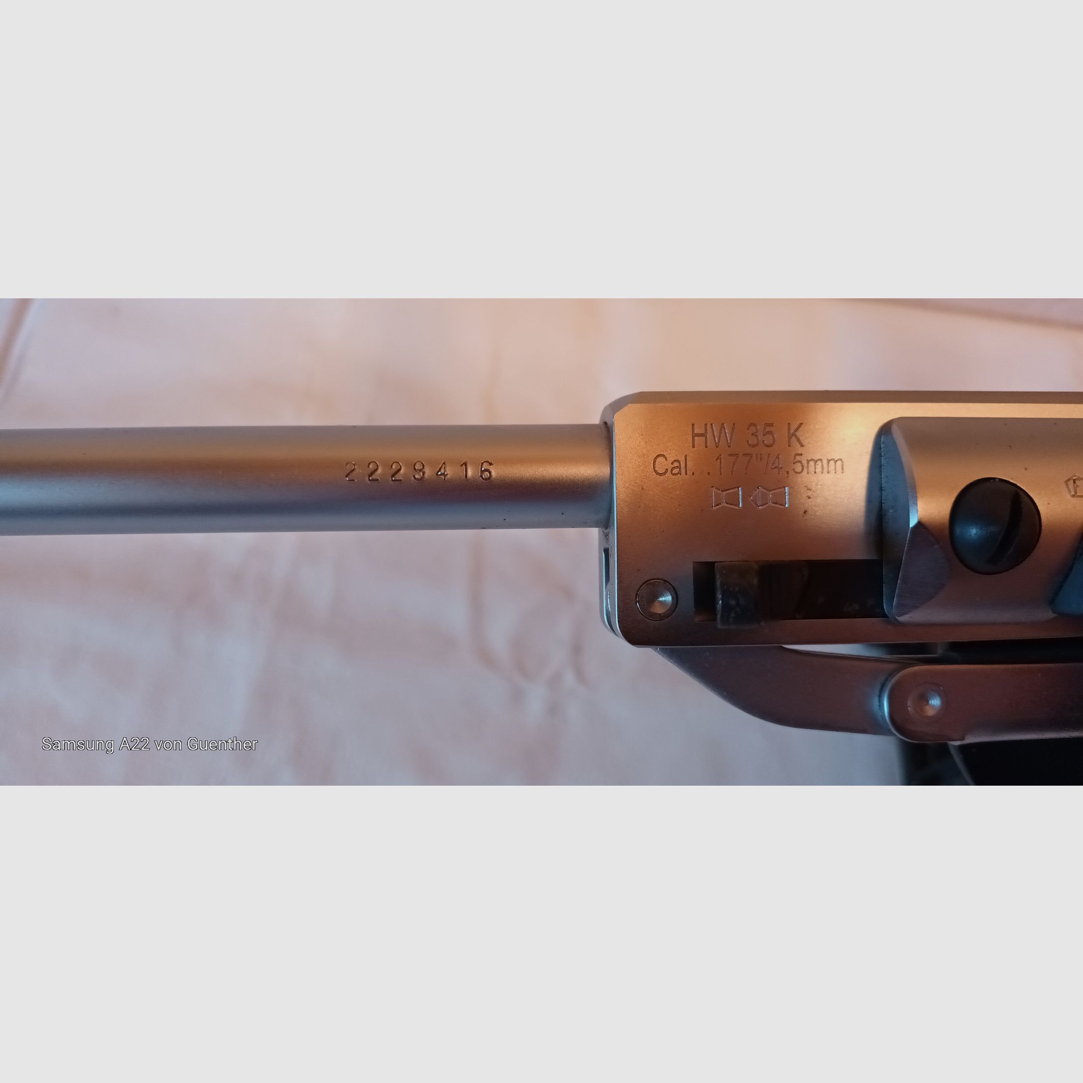 Weihrauch HW 35K F Black Silence Luftgewehr - 4,5mm