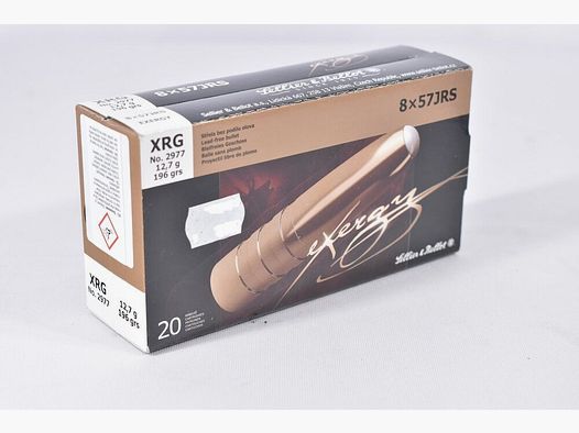 Sellier & Bellot 196grs XRG 20STK 8x57JRS