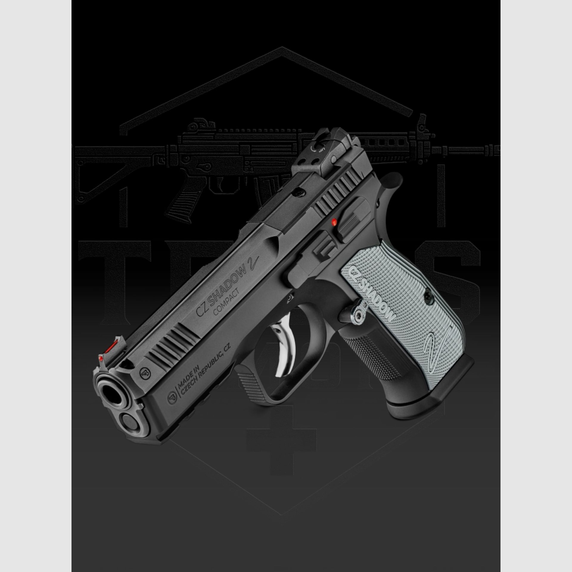CZ Shadow 2 Compact OR 9x19mm, image 1 sur 3