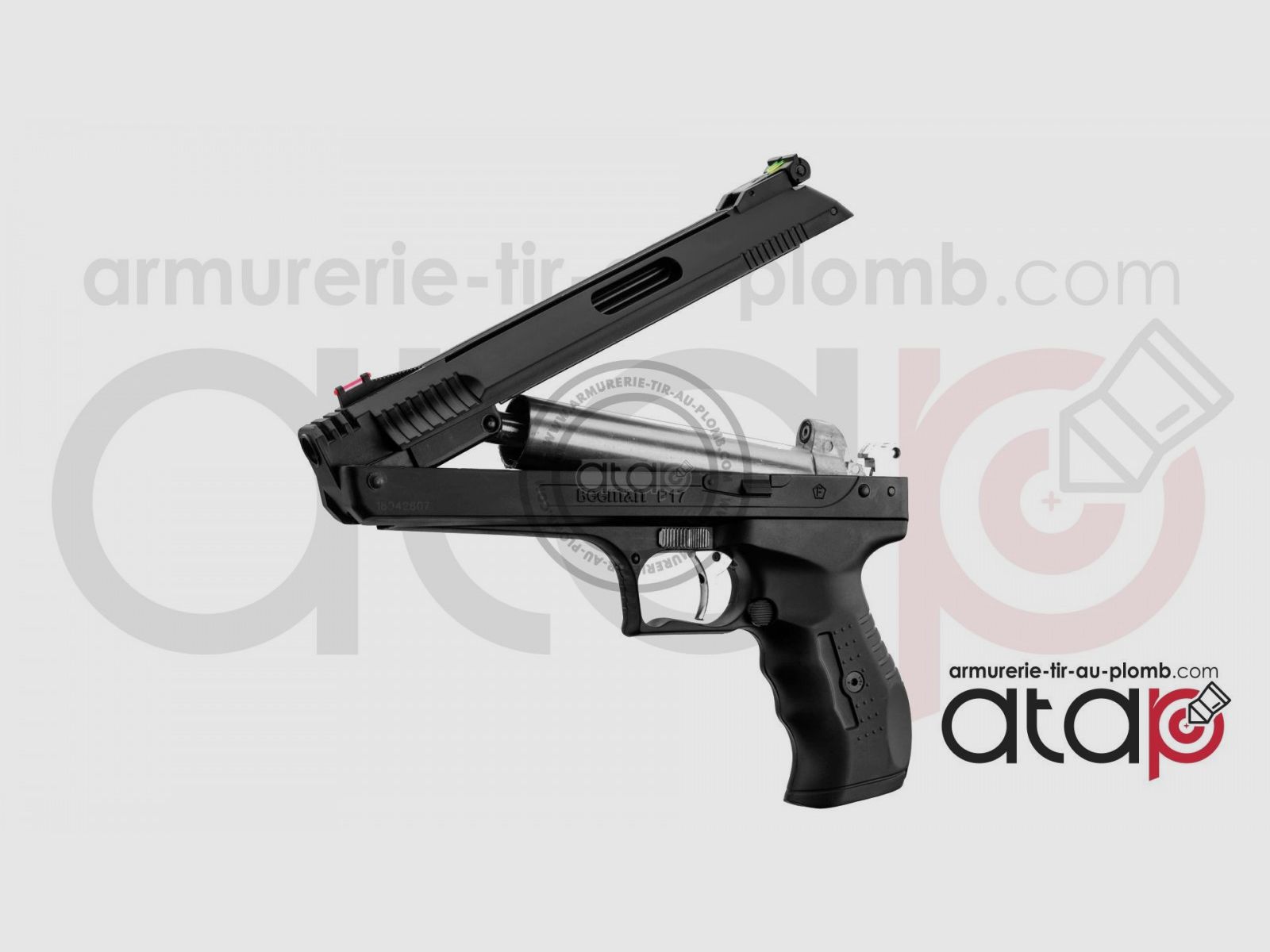 Pistolet à plomb Beeman P17 fibre optique, image 2 sur 5