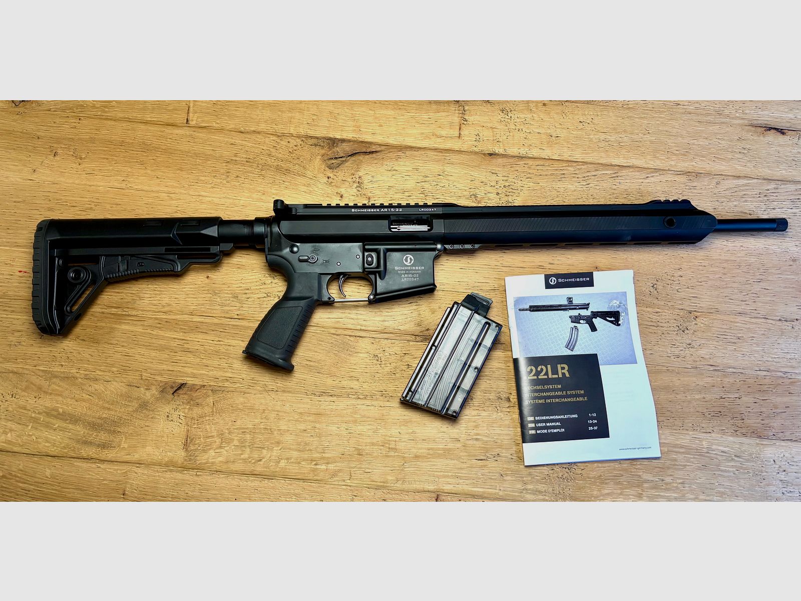 Schmeisser AR15 - 22 / 16” barrel length / Cal. .22lr