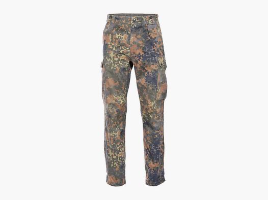 Bundeswehr Original BW Feldhose mit Reißverschluss flecktarn gebraucht