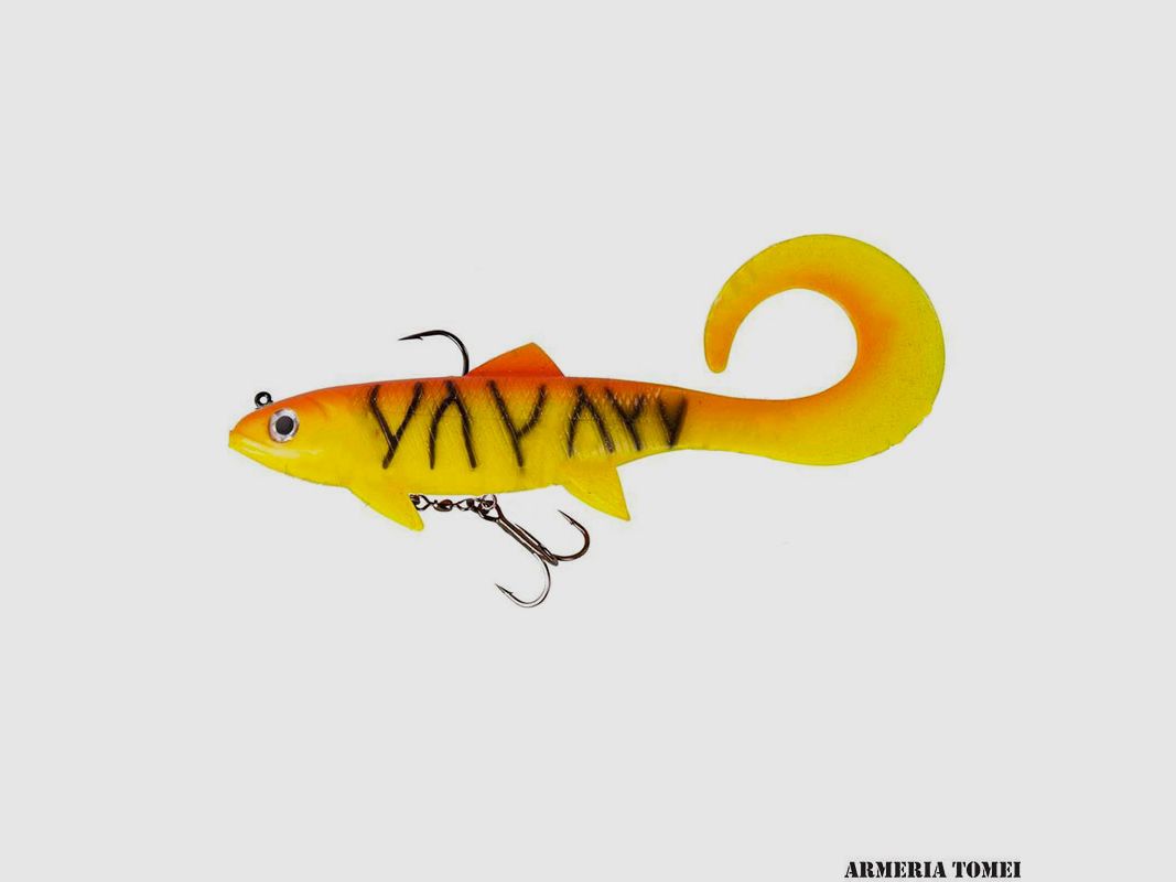 DAM EFFZETT – PIKE SEDUCER CURL TAIL 23cm / 130gr Orange Perch