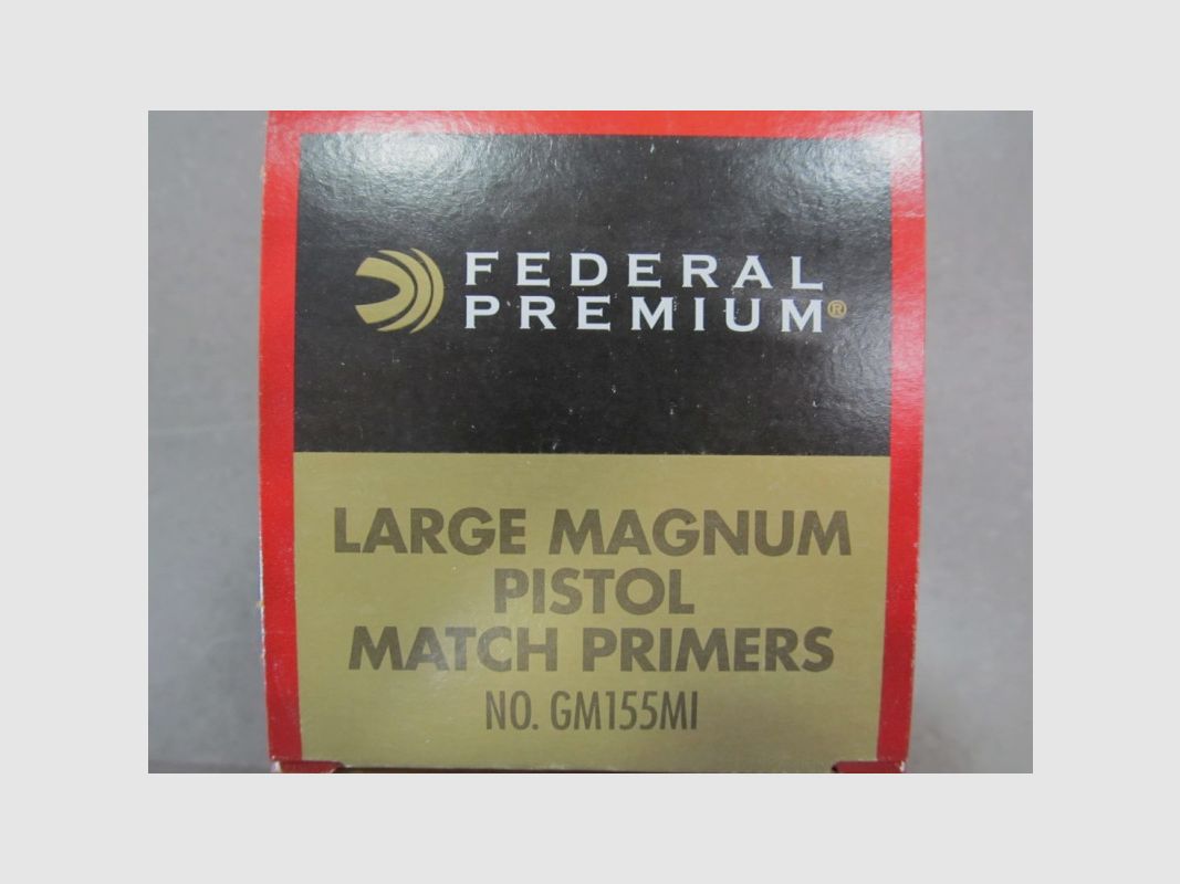 FEDERAL ZUNDHÜTCHEN GROTE PISTOOL MAGNUM, afbeelding 2 van 2