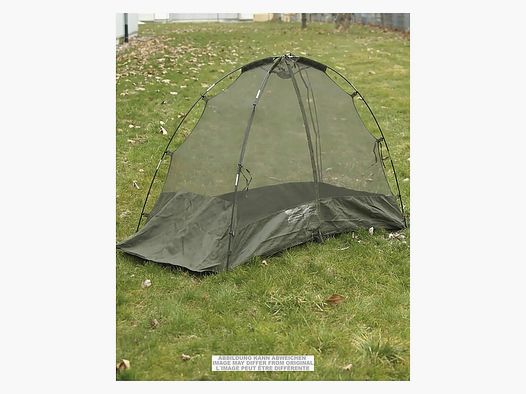 British Army British Army Britisches Moskitozelt mit Gestänge gebraucht oliv