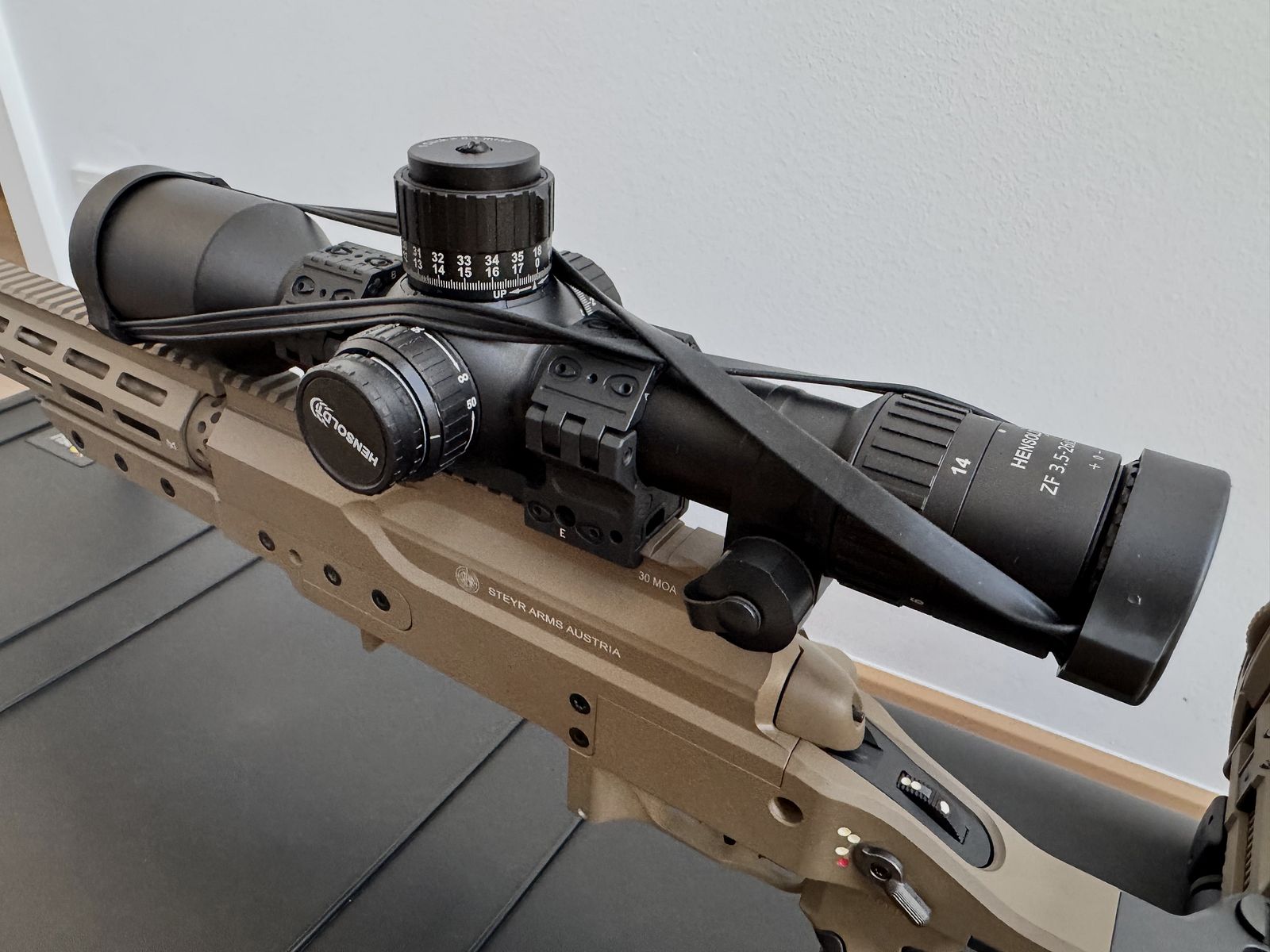 Ekskluzywne kompletny zestaw – Steyr SSG M1 w .338 Lapua Mag. z wymienną lufą 6.5 Creedmoor i akcesoriami premium