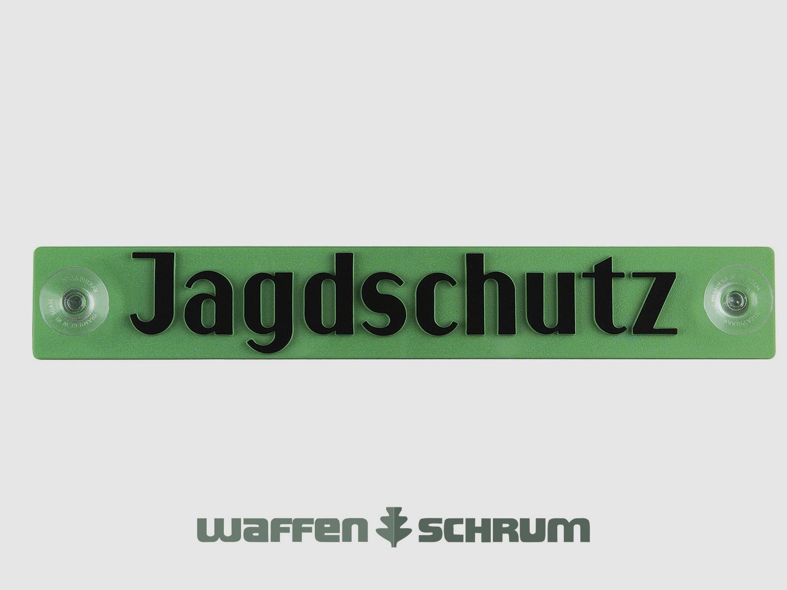 Fritzmann Hinweisschild - Jagdschutz