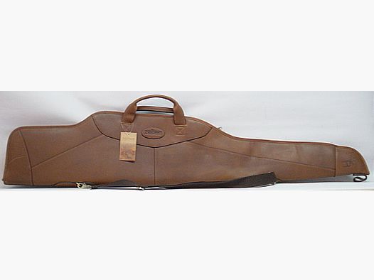 Tourbon aus hellem engl. Leder - 129cm Länge