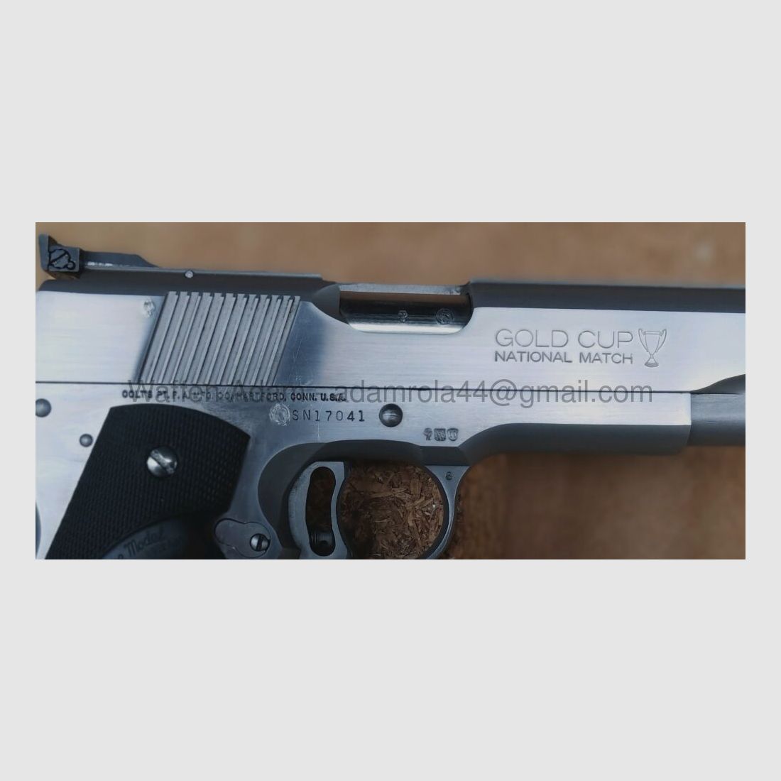 Colt Gold Cup 1911 MKIV Serie 80 Overheid Model