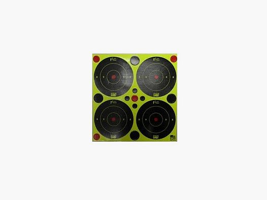 48 Bullseye doelen groen 7,6 cm
