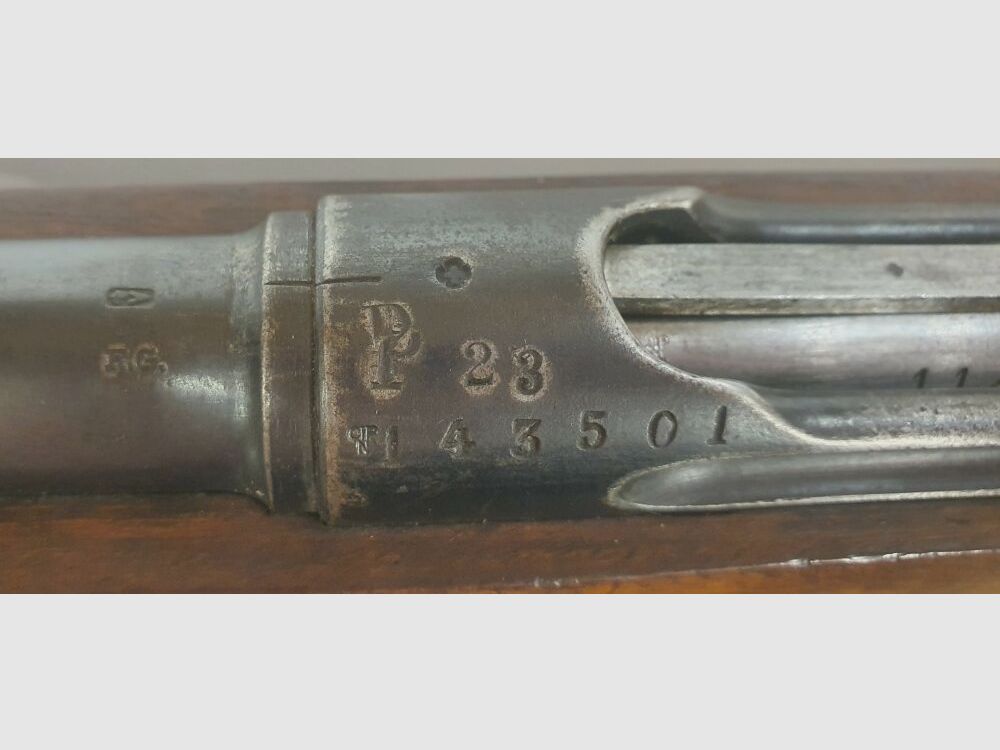 Fábrica de armas de Berna Rifle de infantería 1889