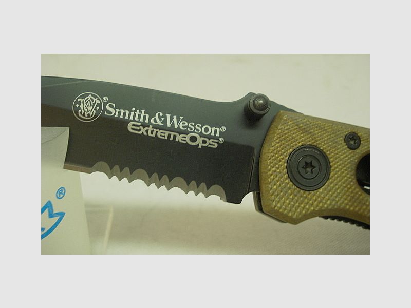 Extreme Ops Pocket Knife - Tanto Desert