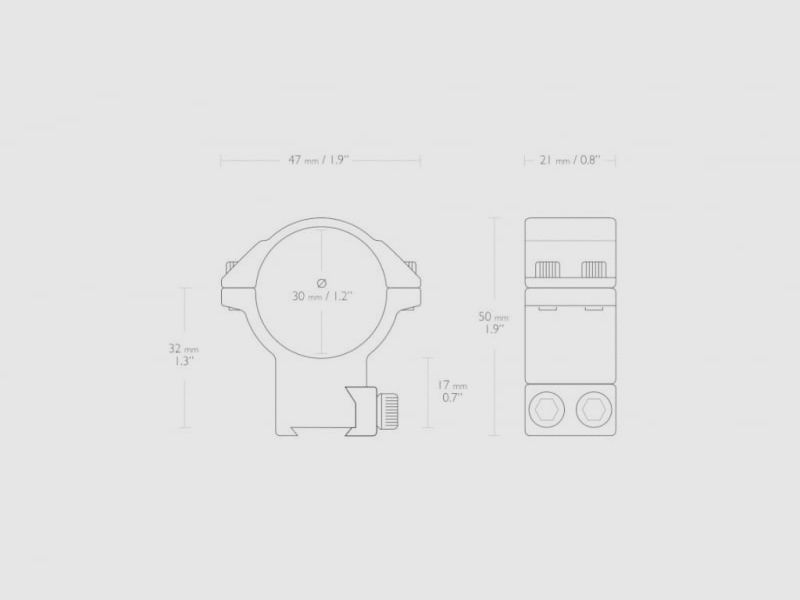 Hawke Match Montageringe 9-11mm/30 mm 22108, Bild 3 von 3