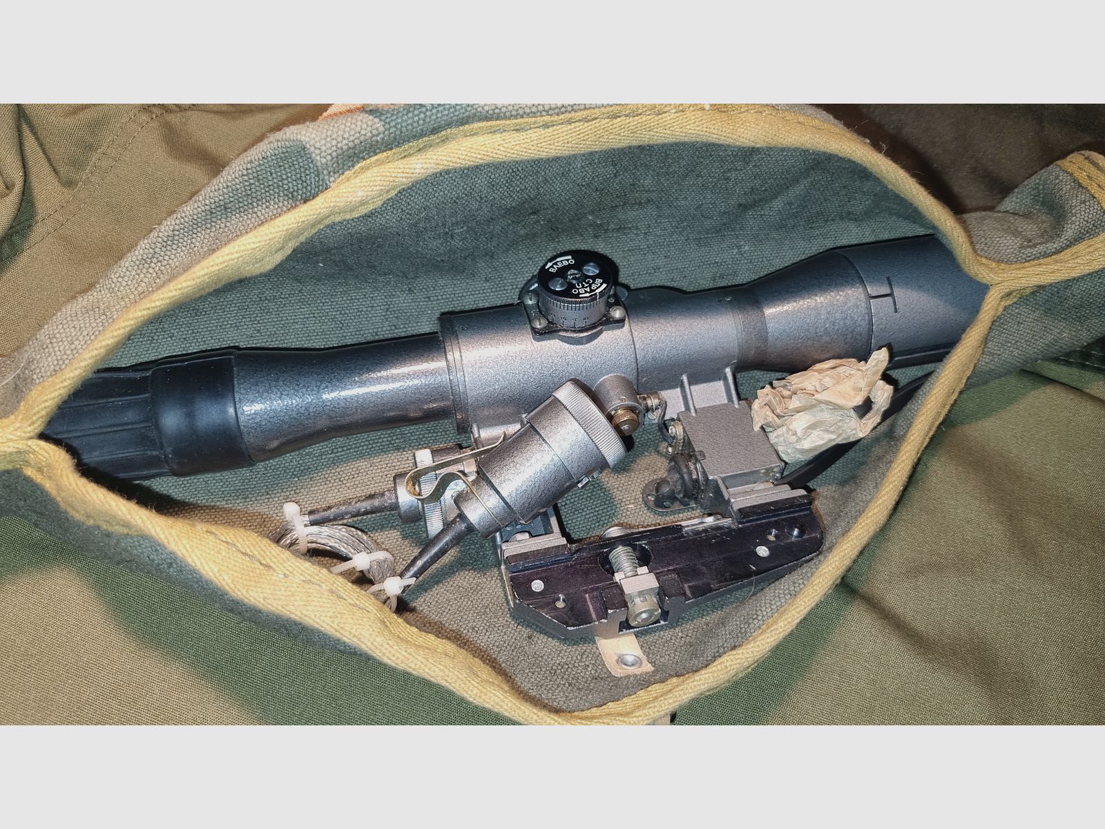 Visor Belaruso BelOMO POSP 6x42 para SVD Dragunov PSO-1 / Rusia / Unión Soviética / URSS
