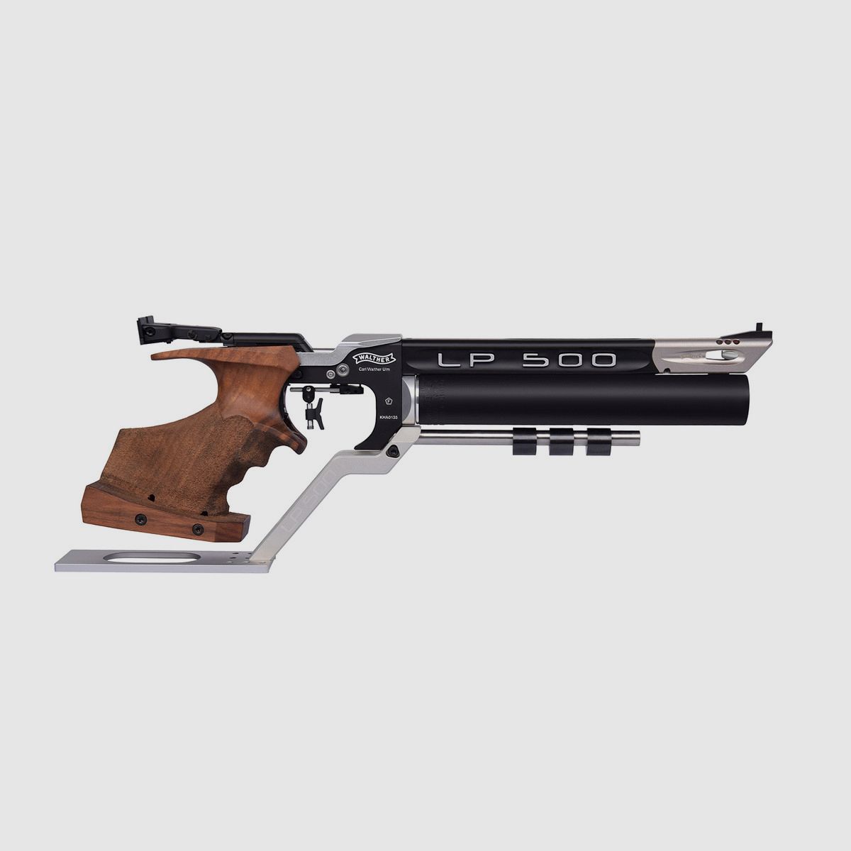 Luchtpistool Walther LP500 Expert ondersteuning