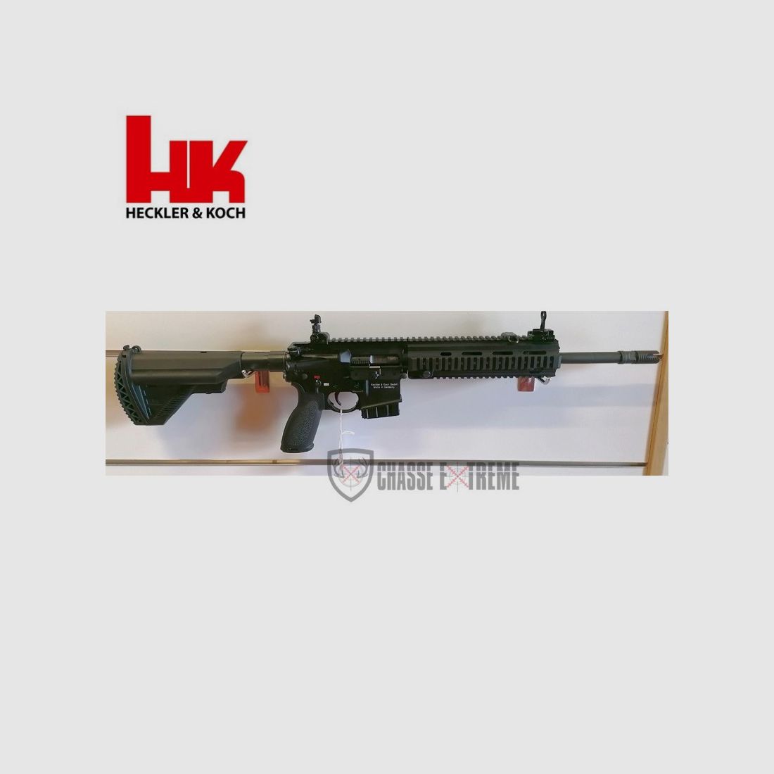 Geweer H&K MR223F-S 14,5" Kal 223 Zwart, afbeelding 2 van 2