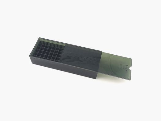 CED 9mm Patronenbox, 100er - Schwarz