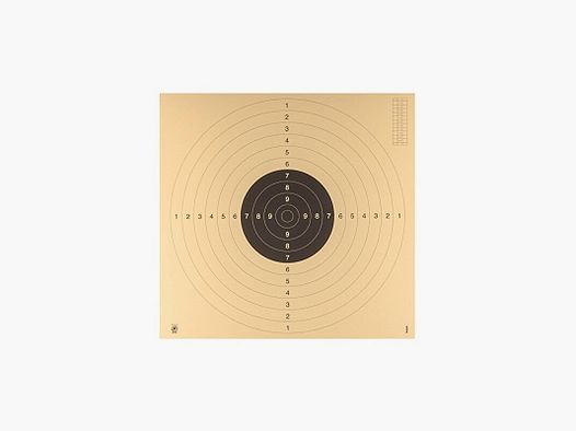 Scheibe 55x55cm 125 Stk