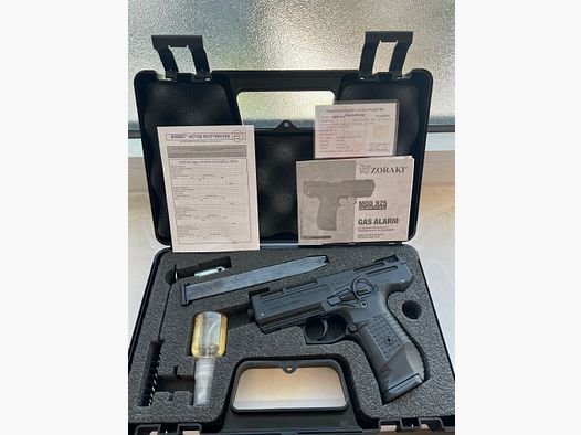 ZORAKI gas pistol (SRS) 925 black caliber 9mm P.A.