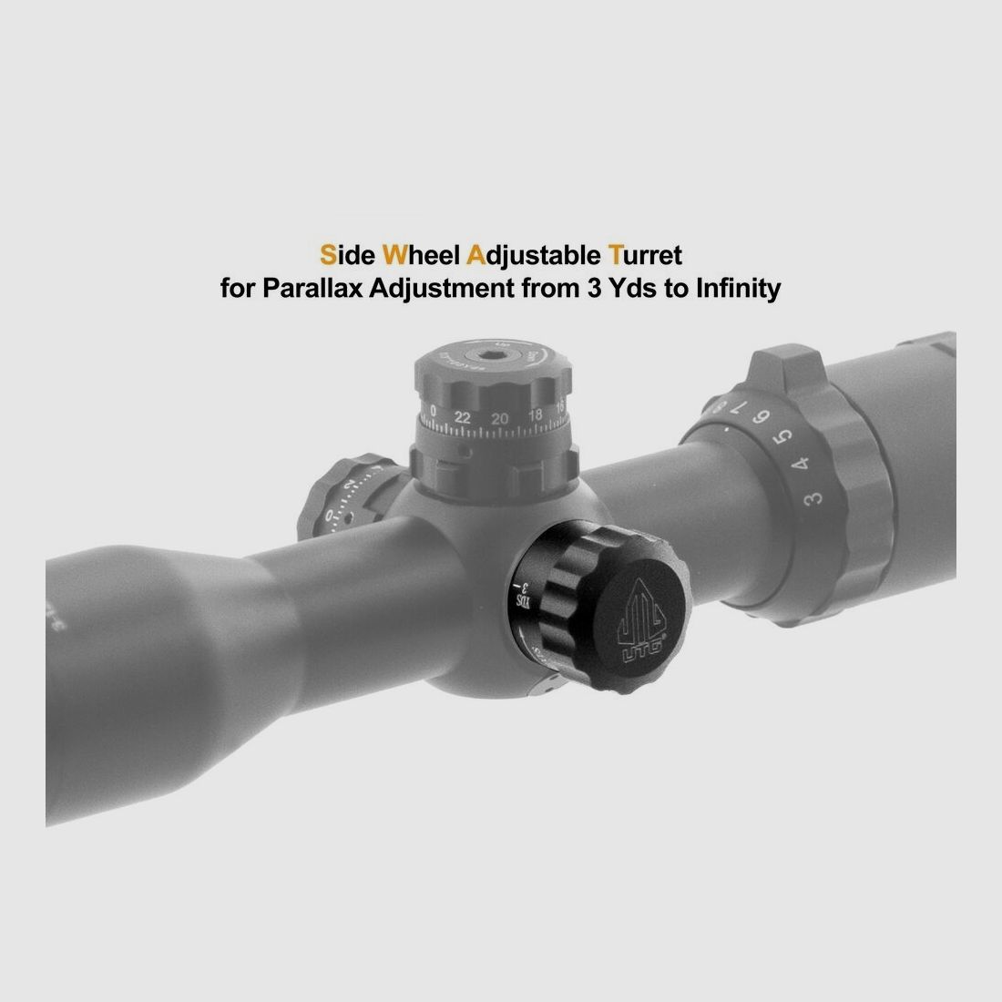 UTG Scope Bug Buster 3-12x32 with Picatinny Mounting Parts Mil-Dot