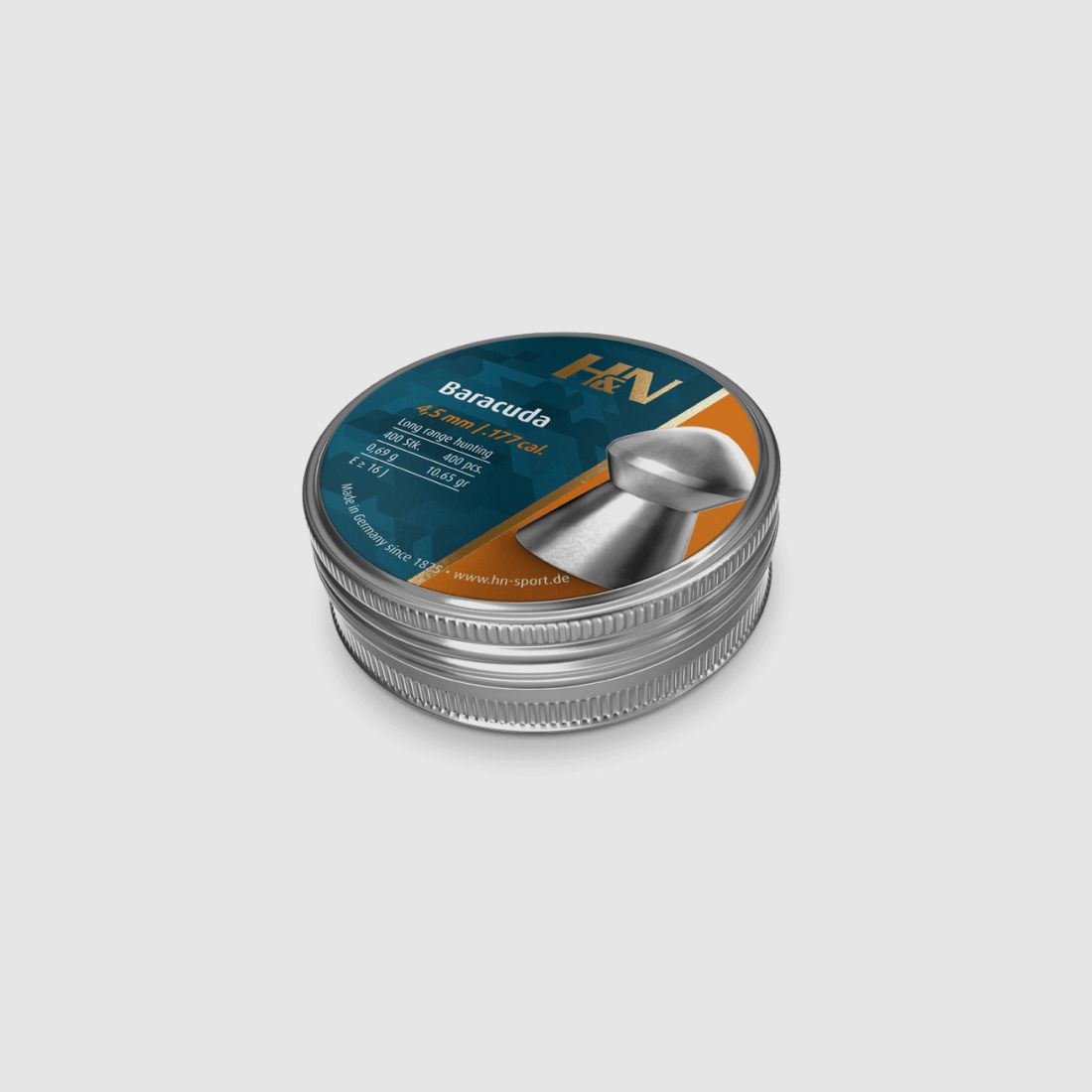 H&N Baracuda Standard 4,5 mm 400 uds.