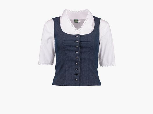 Os Trachten – Denim cotton vest