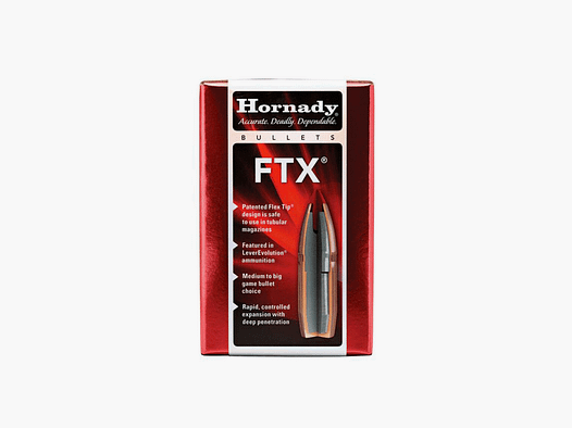 PALLE DA RICARICA – HORNADY – 30 Cal .308 160 gr FTX® (30-30 Win) (100 PZ)