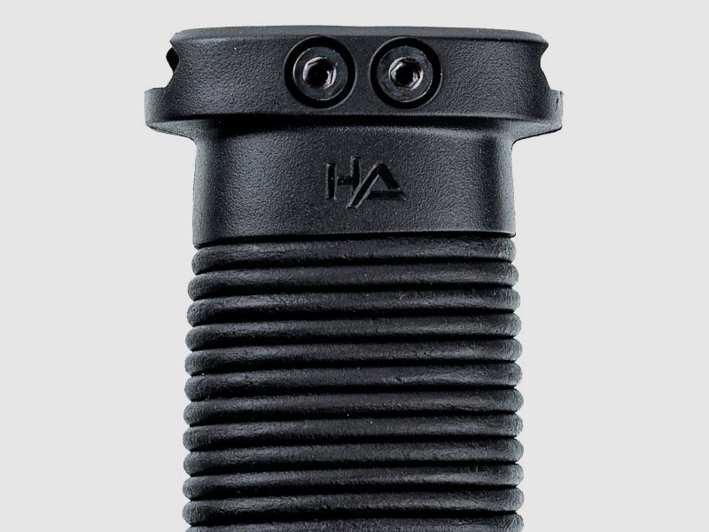 HERA ARMS HFGL-agarradera delantera con envoltura de cuero negro