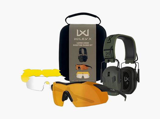 Wileyx - Zestaw Wiley X Vapor Comm Shooting Range Kit - 3553SRK