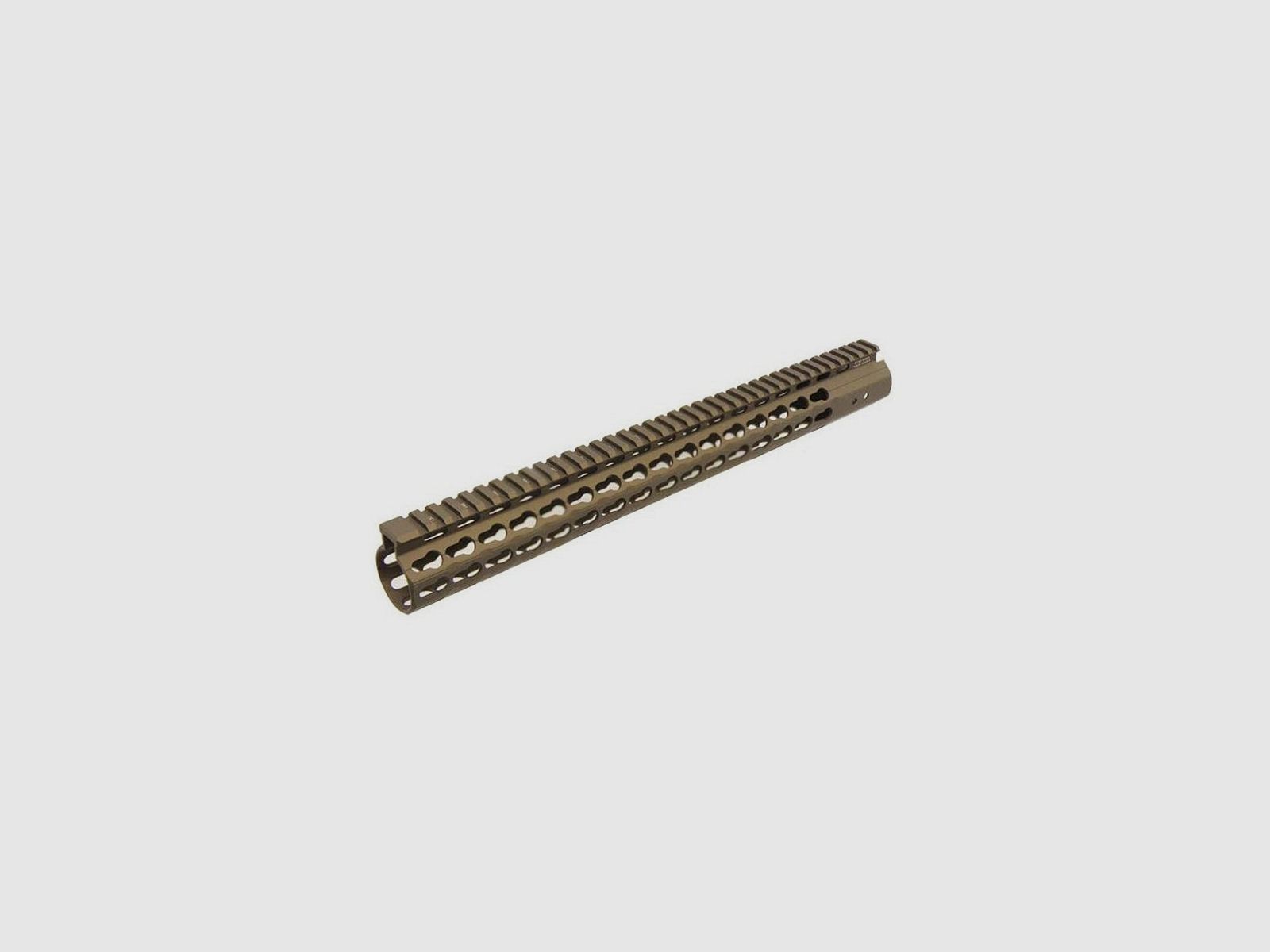 UTG PRO AR15 15" Free Float Handguard, Burnt Bronze Cerakote