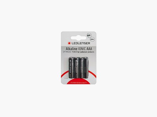 LEDLENSER Alkaline Ionic AAA Batterien