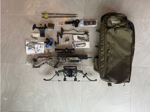 Excalibur Micro 360 TD PRO fully suppressed kryptek crossbow