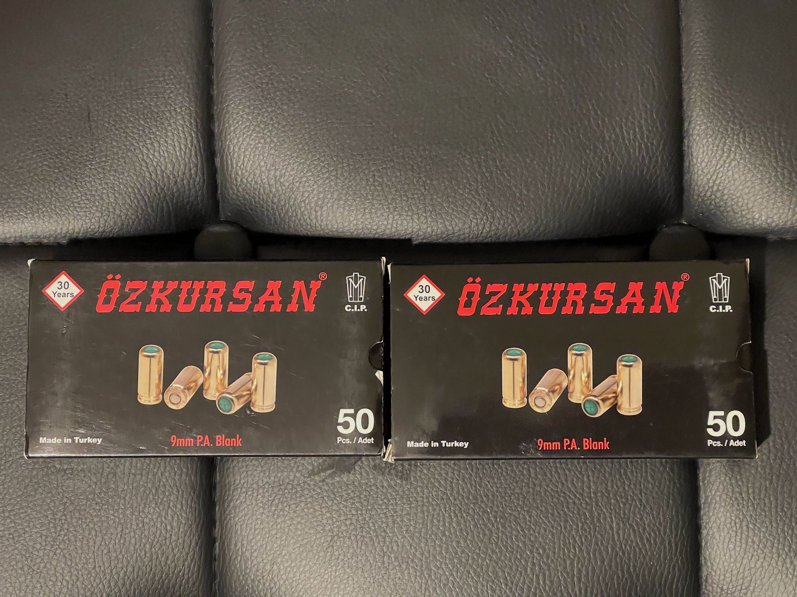 ÖZKURSAN 9mm PAK 2x50 sztuk